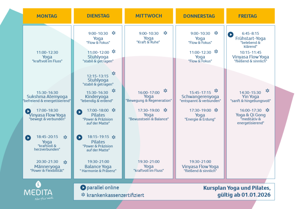 Kurse Yoga Pilates Dresden