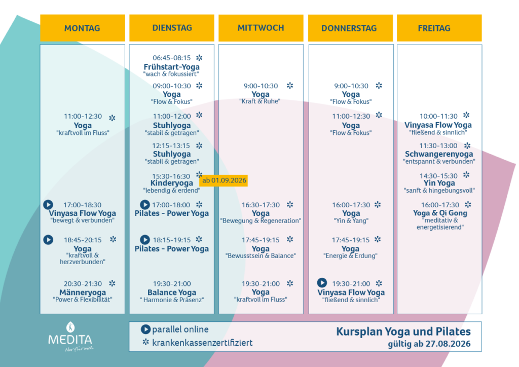 Kurse Yoga Pilates Dresden